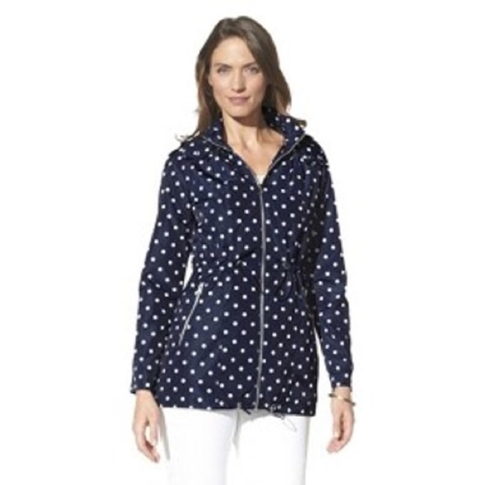 Merona (Target brand) Polka Dot Raincoat